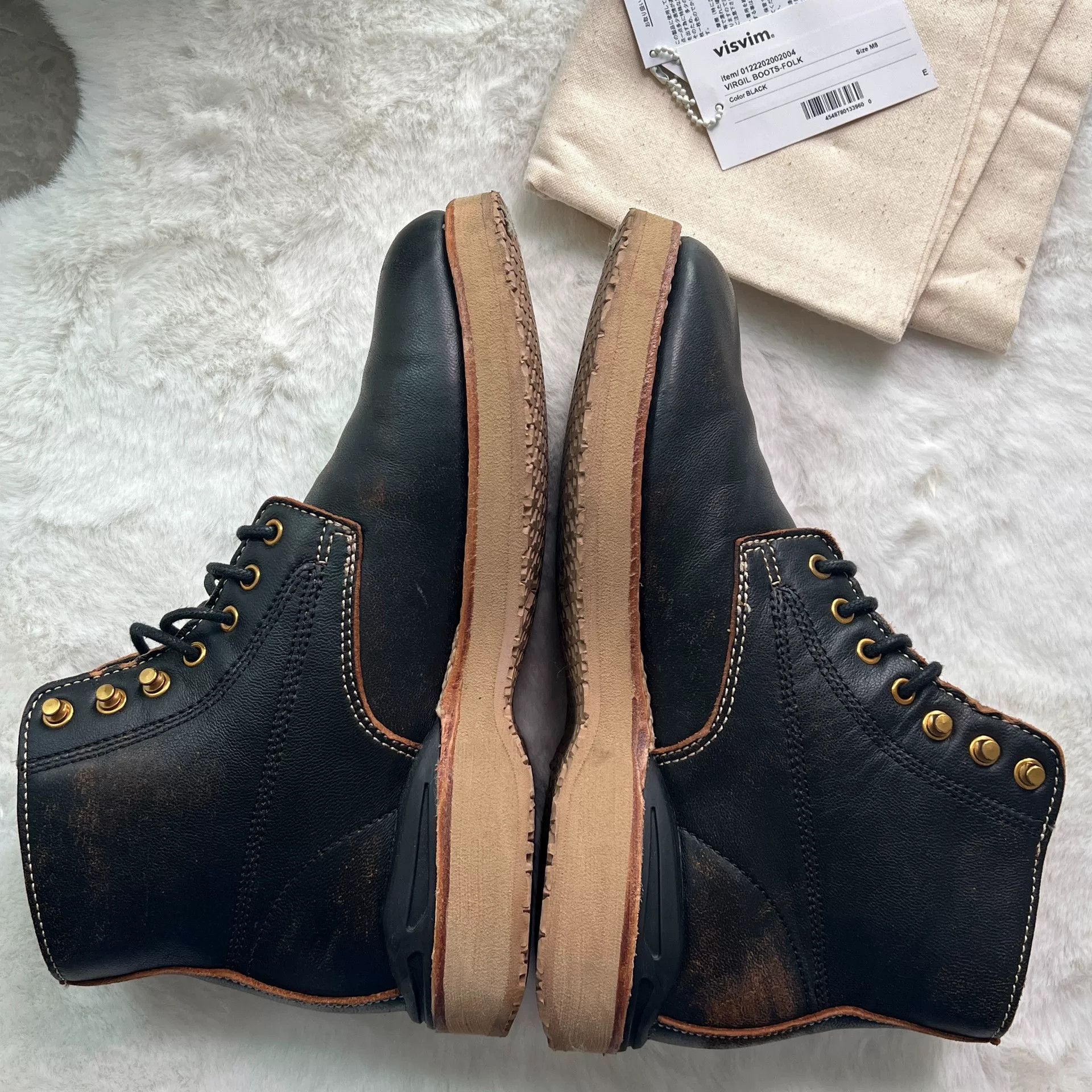Visvim VISVIM 22AW VIRGIL BOOTS-FOLK Size US 8 / EU 41 - 7 Thumbnail