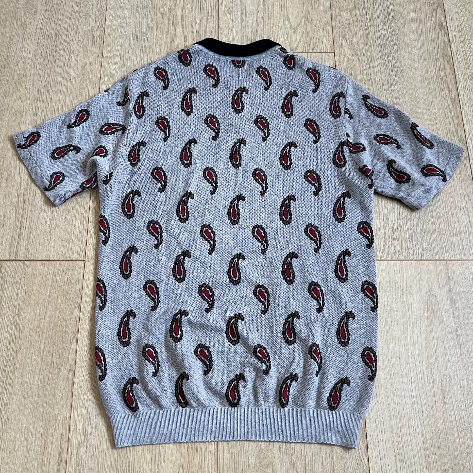 Wacko Maria WACKO MARIA 21SS Leopard Knit Polo Size US M / EU 48-50 / 2 - 3 Thumbnail