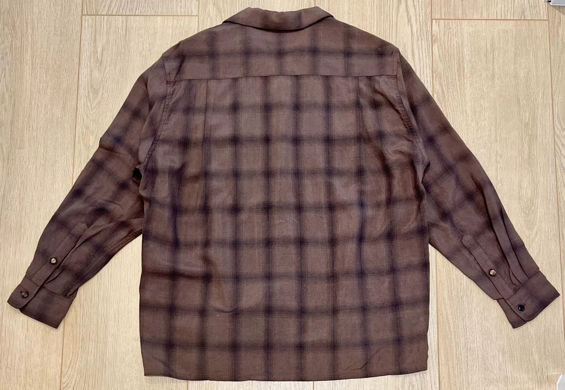 Wacko Maria WACKO MARIA 21FW Check Open Collar Shirt Size US M / EU 48-50 / 2 - 2 Thumbnail