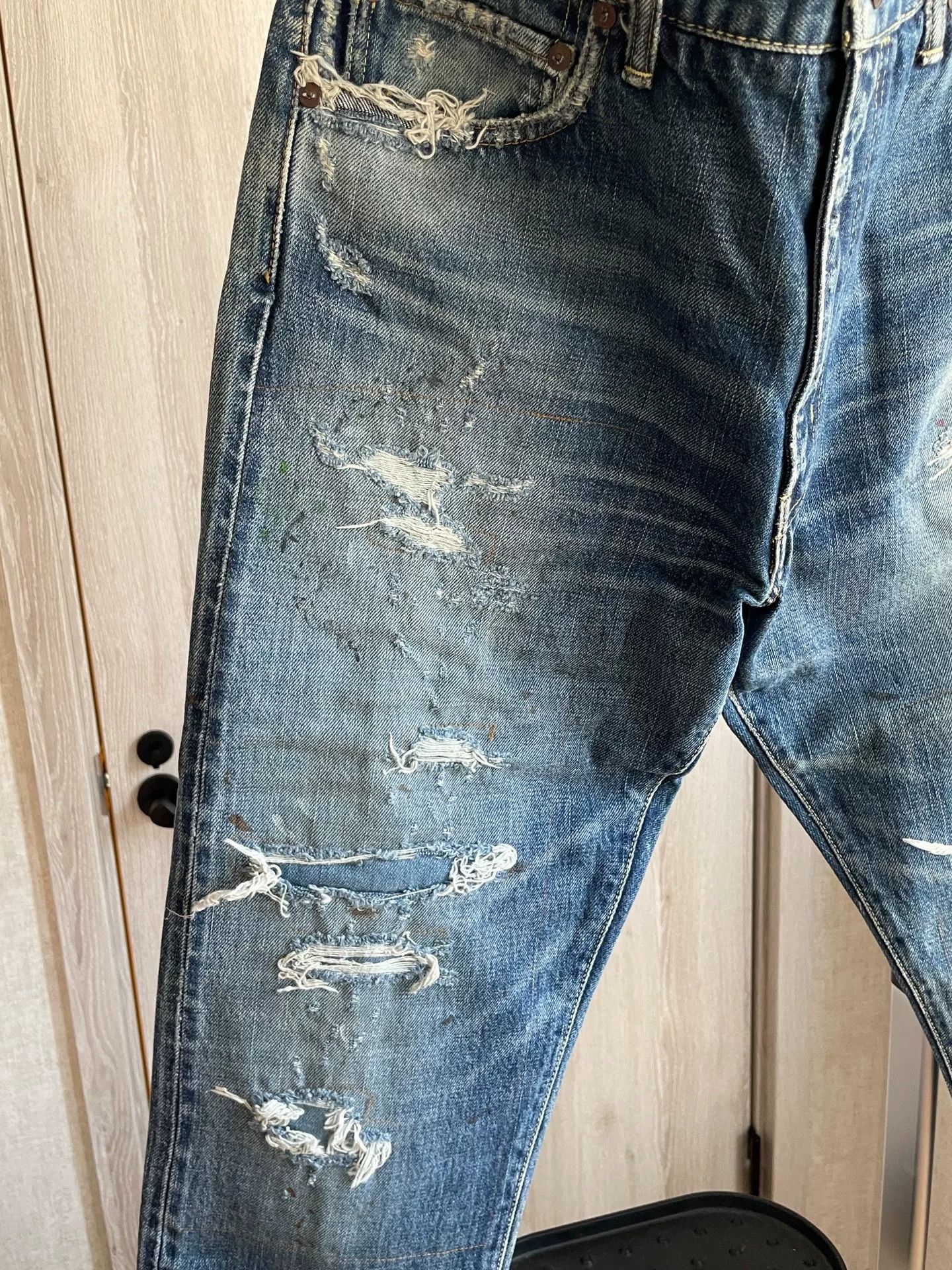 Visvim VISVIM JOURNEYMAN PANTS TACKED CRASH Size US 26 / EU 42 - 3 Thumbnail