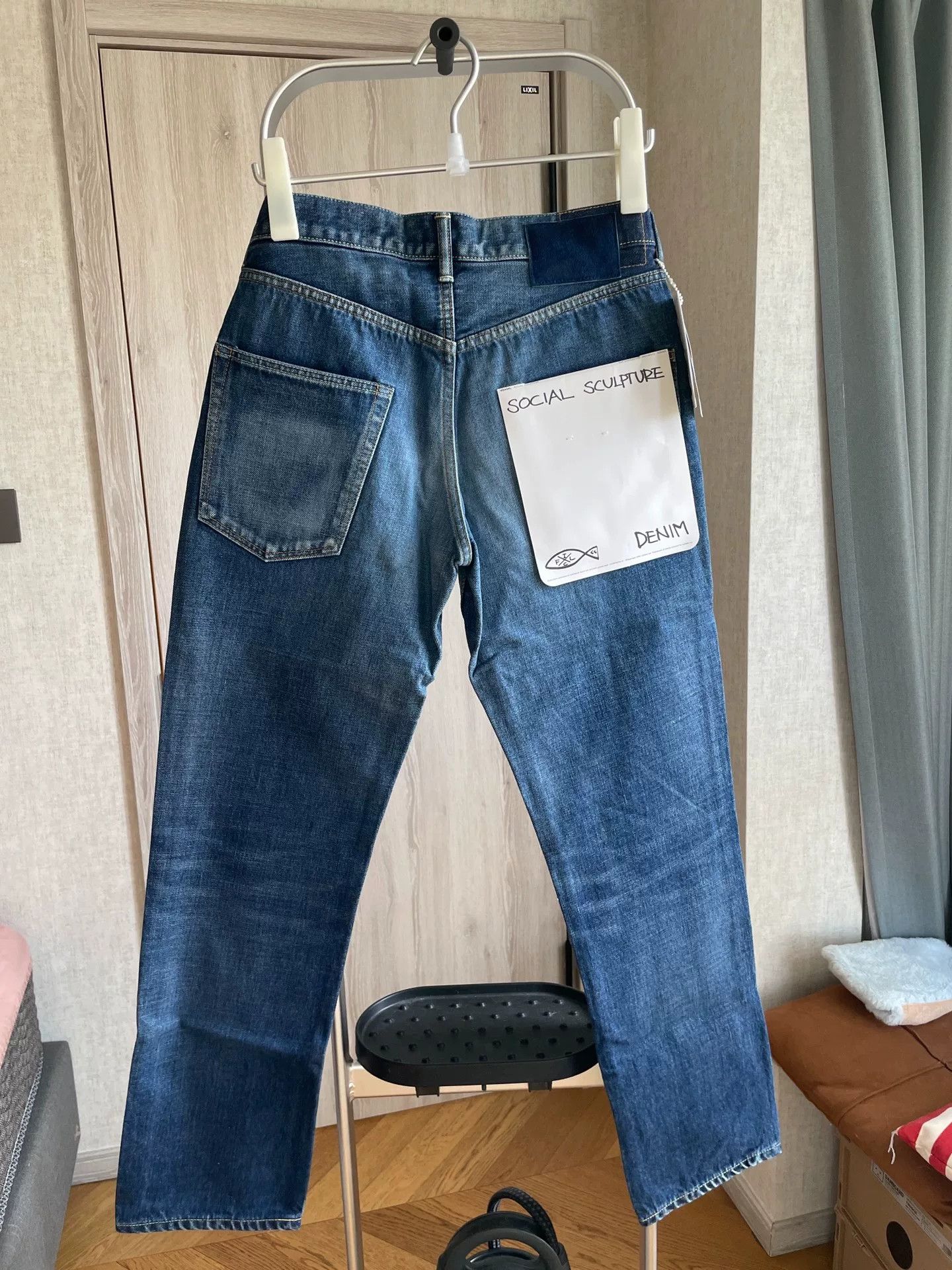 Visvim VISVIM Black Paisley Pudding Jeans W32 Size US 32 / EU 48 - 7 Thumbnail