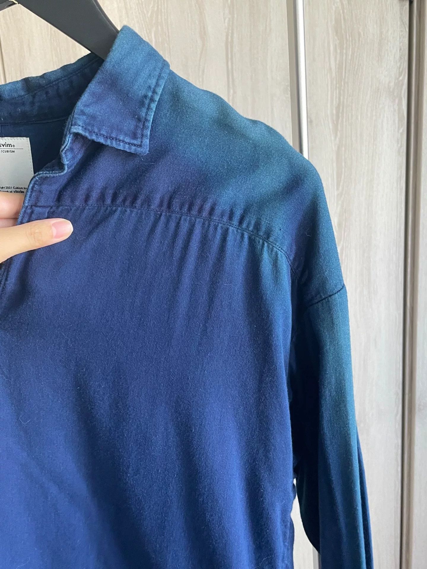 Visvim visvim Indigo Dye Tunic Shirt Size US S / EU 44-46 / 1 - 3 Thumbnail