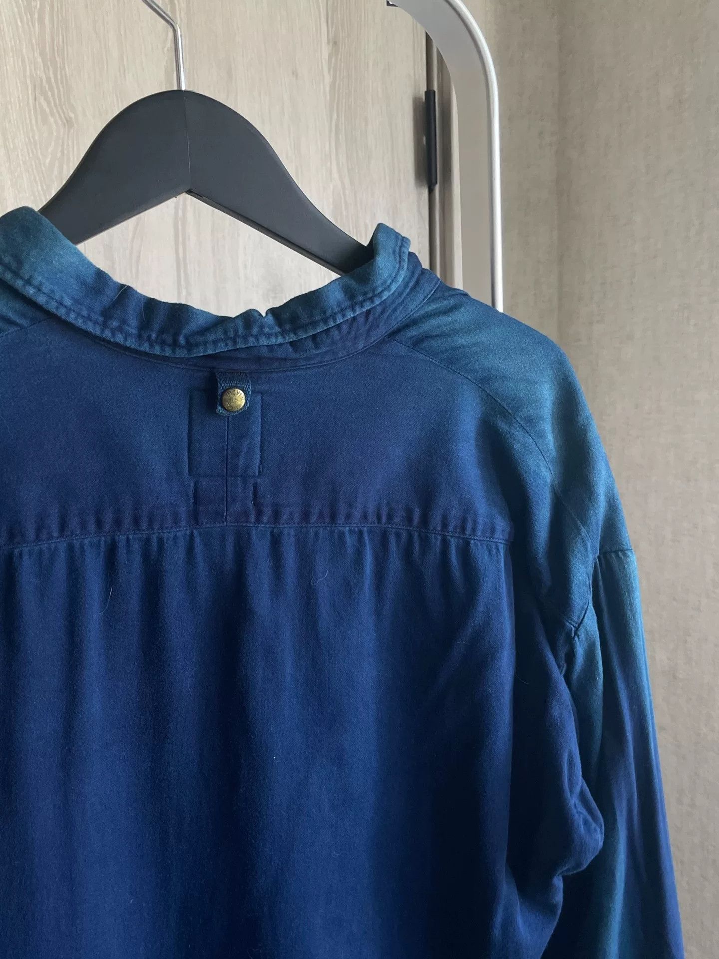 Visvim visvim Indigo Dye Tunic Shirt Size US S / EU 44-46 / 1 - 4 Thumbnail