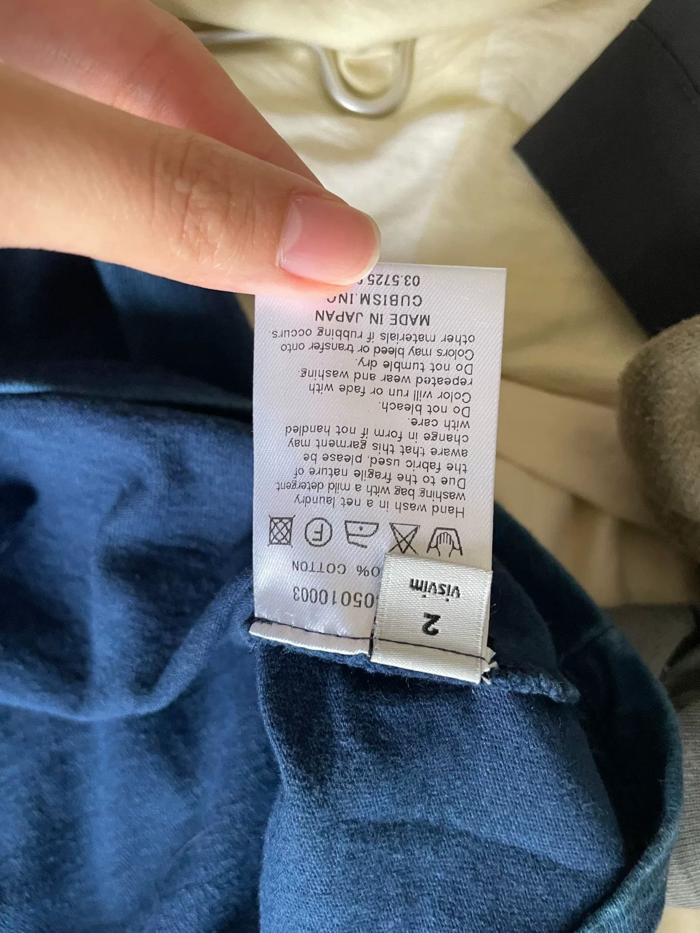 Visvim Visvim Indigo Dye Henley S/S Size US M / EU 48-50 / 2 - 3 Thumbnail