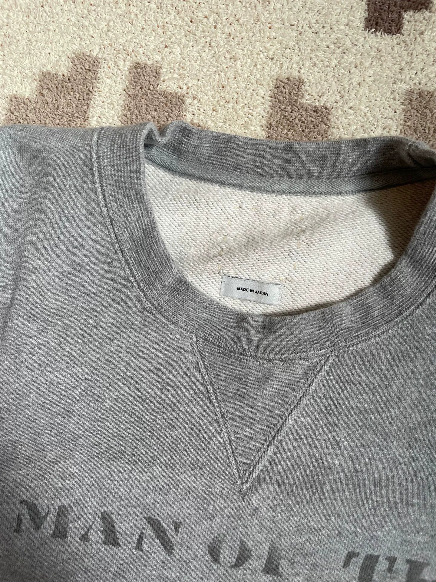 Visvim visvim Gray Short-Sleeve Sweatshirt Size 2 Size US M / EU 48-50 / 2 - 2 Thumbnail
