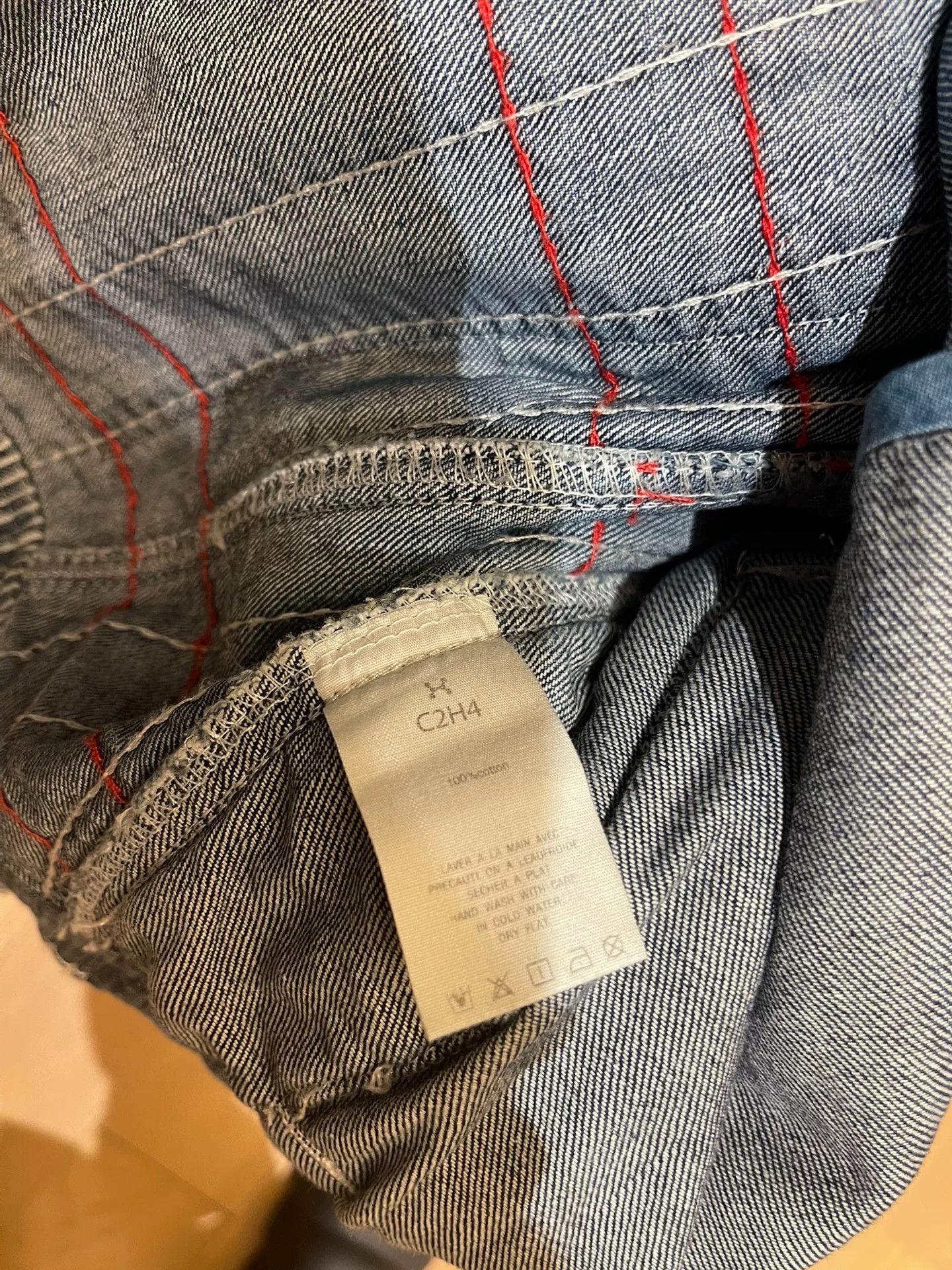 C2H4 c2h4 Denim Jacket Size US XS / EU 42 / 0 - 8 Thumbnail