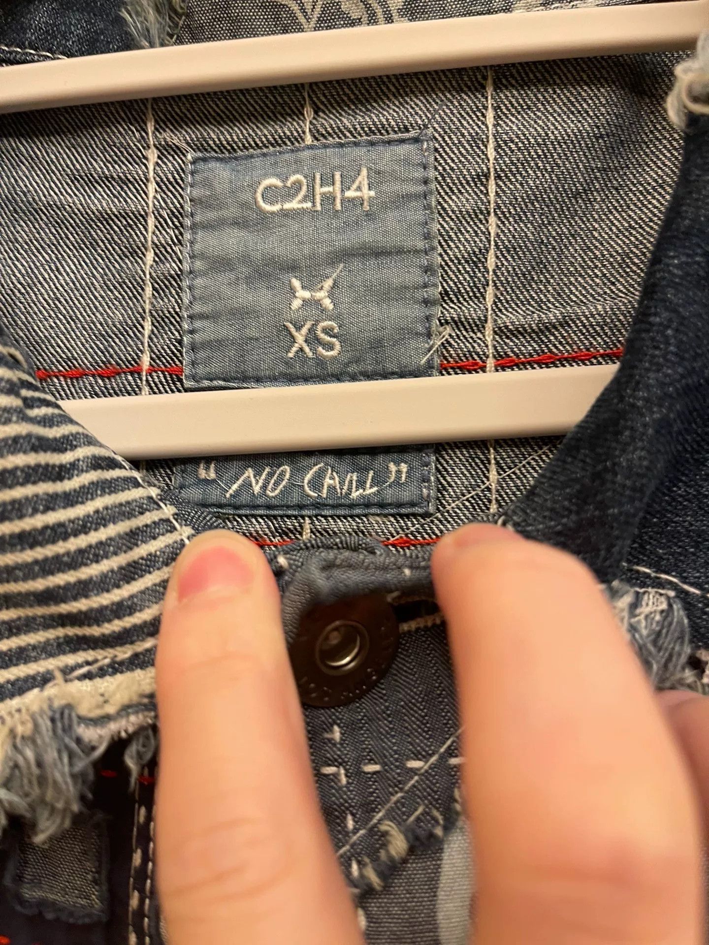 C2H4 c2h4 Denim Jacket Size US XS / EU 42 / 0 - 6 Thumbnail