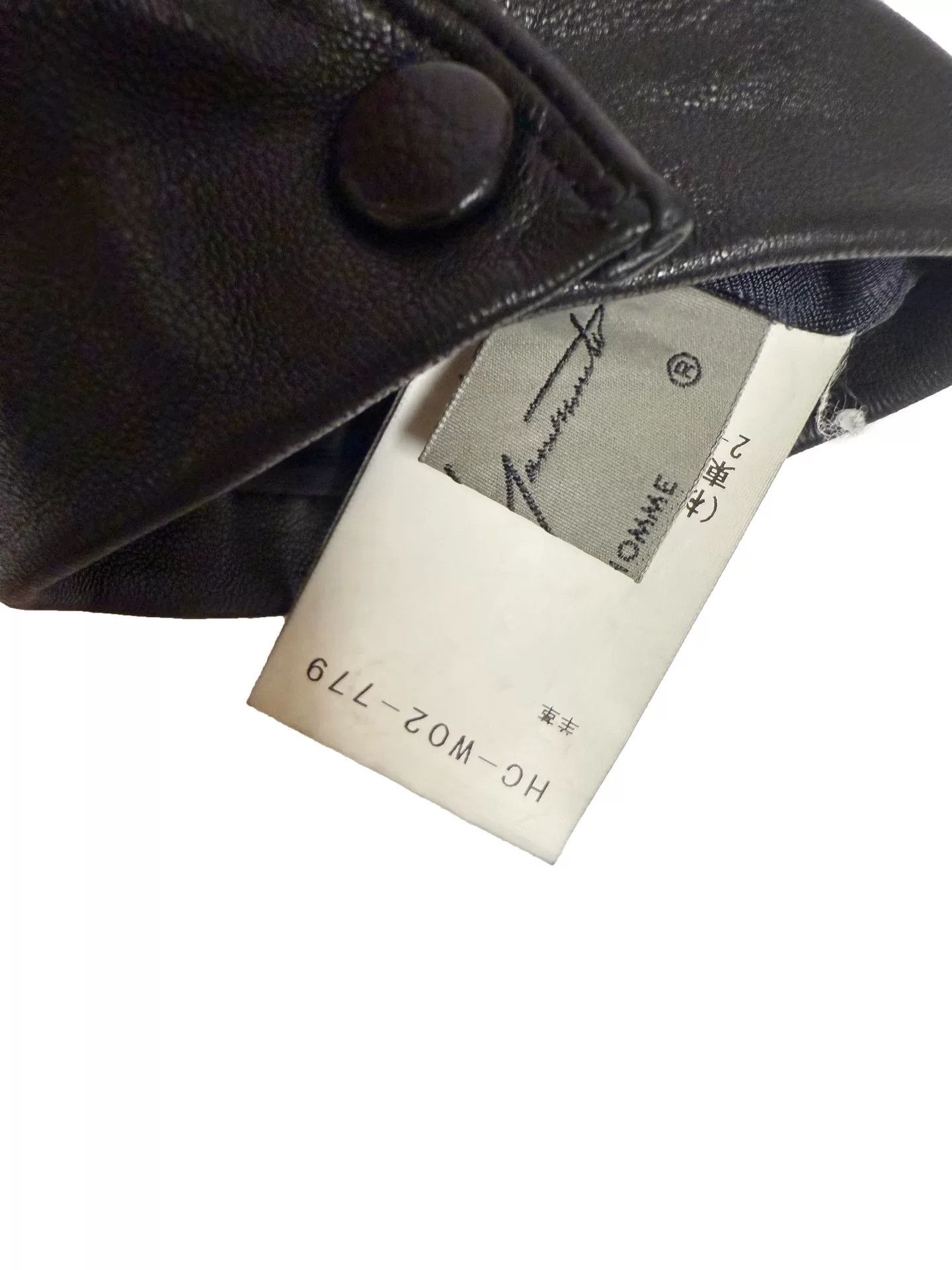 Yohji Yamamoto Yohji Yamamoto Pour Homme Leather Gloves Size ONE SIZE - 8 Thumbnail