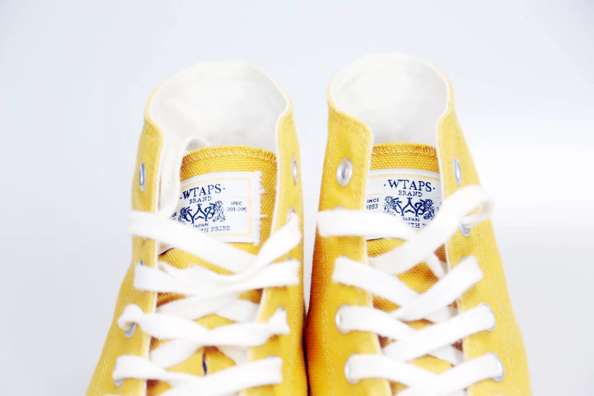 Wtaps WTAPS 14SS Canvas High-Top Sneakers Size US 9 / EU 42 - 3 Thumbnail