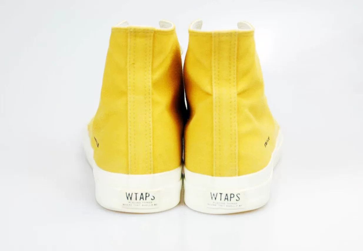 Wtaps WTAPS 14SS Canvas High-Top Sneakers Size US 9 / EU 42 - 4 Thumbnail