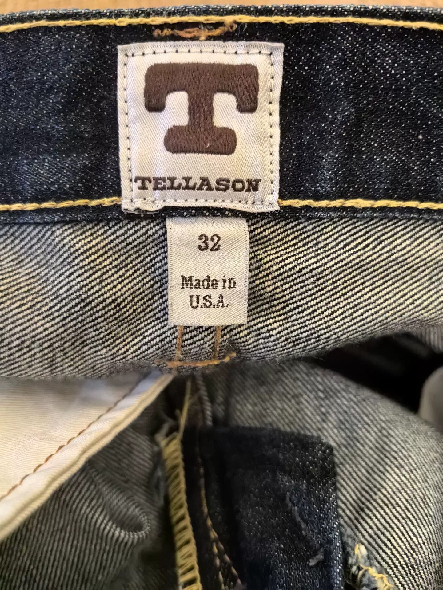 Tellason Tellason Elgin Mid Rise Slim Tapered Size US 32 / EU 48 - 7 Thumbnail
