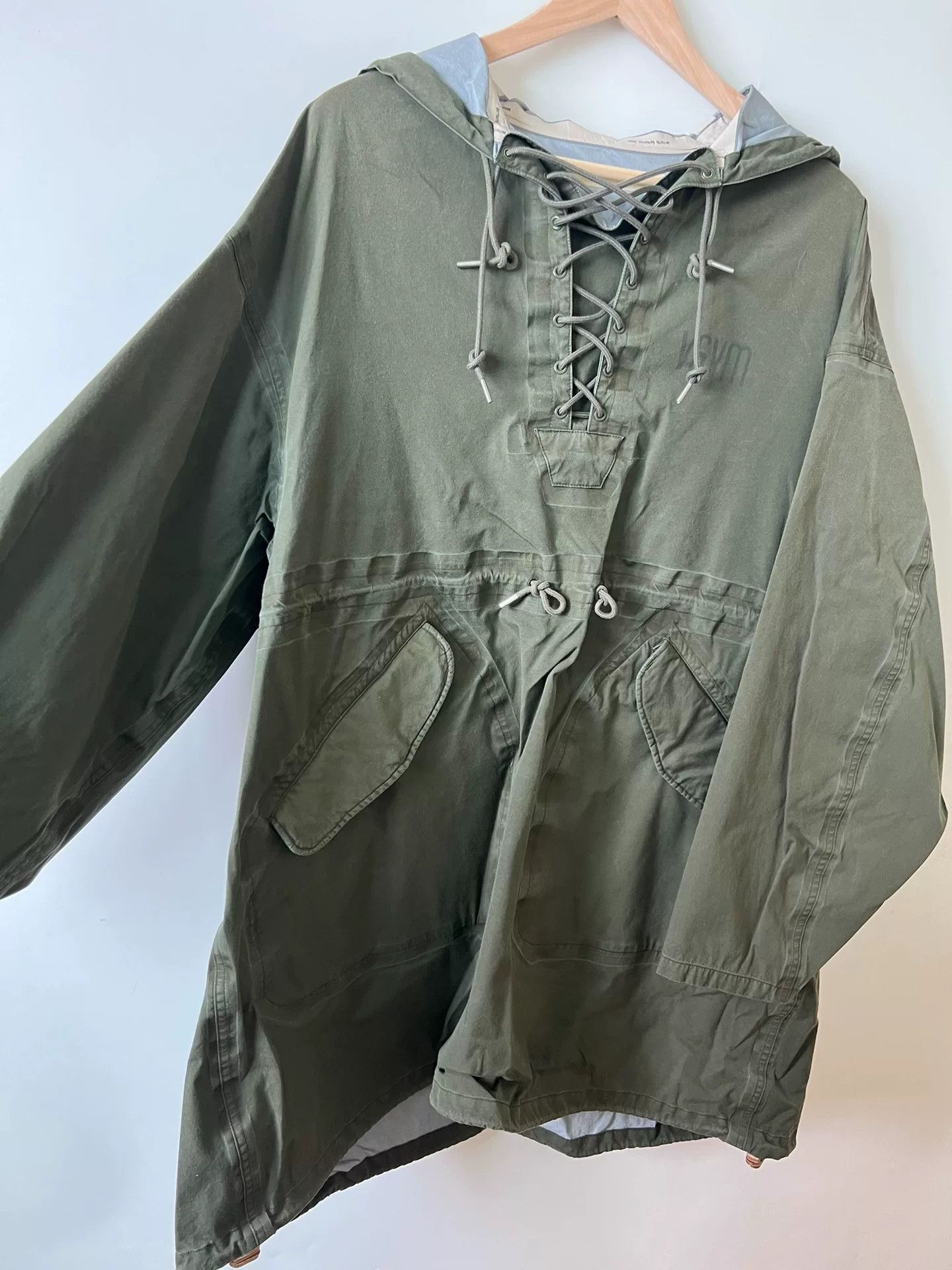 Visvim VISVIM CHINOOK PONCHO 3L DMGD Size US S / EU 44-46 / 1 - 6 Thumbnail
