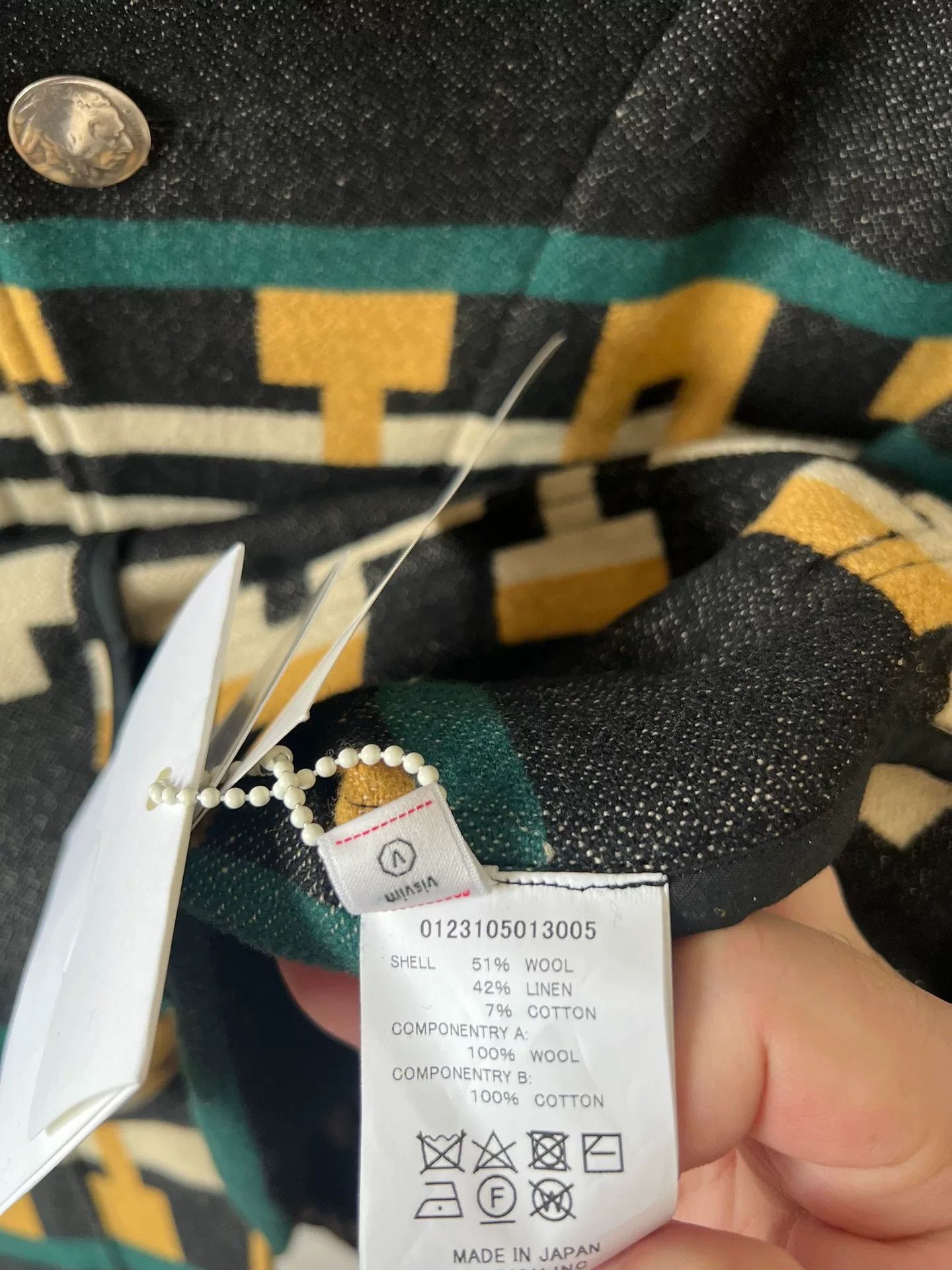 Visvim Visvim Hopiland Coat Native Blanket Size US M / EU 48-50 / 2 - 3 Thumbnail