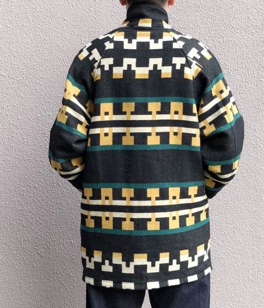 Visvim Visvim Hopiland Coat Native Blanket Size US M / EU 48-50 / 2 - 8 Thumbnail