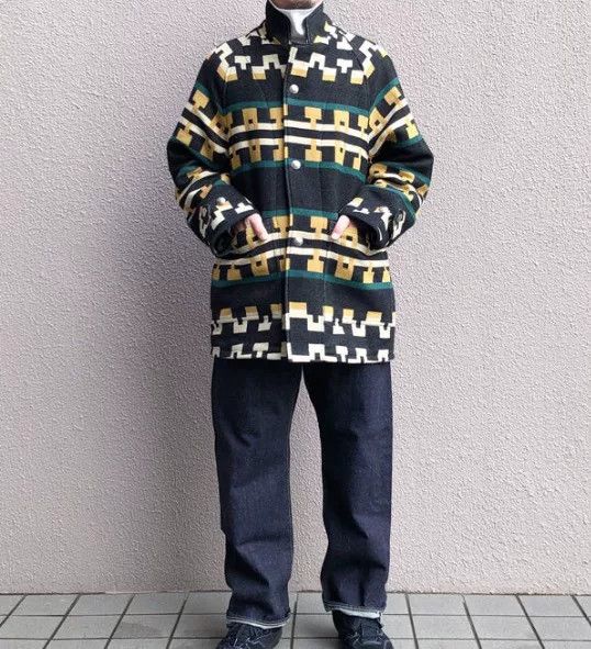 Visvim Visvim Hopiland Coat Native Blanket Size US M / EU 48-50 / 2 - 6 Thumbnail