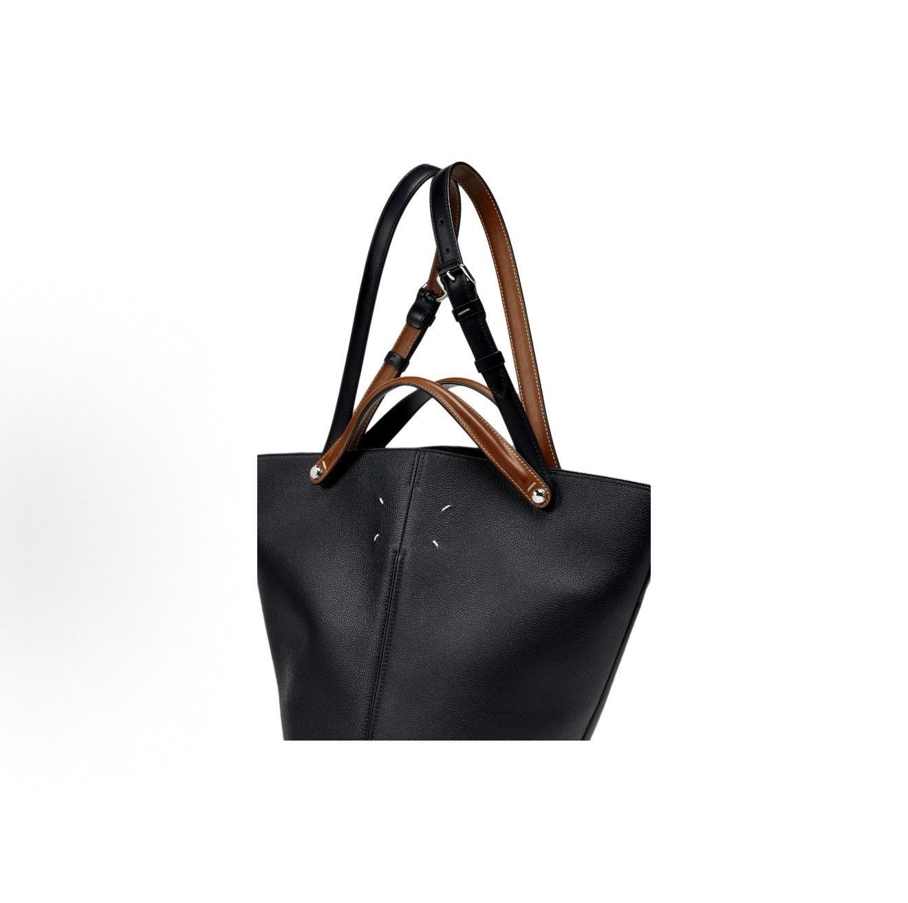 Maison Margiela Maison Margiela Medium Contrast Leather Tote Size ONE SIZE - 5 Thumbnail