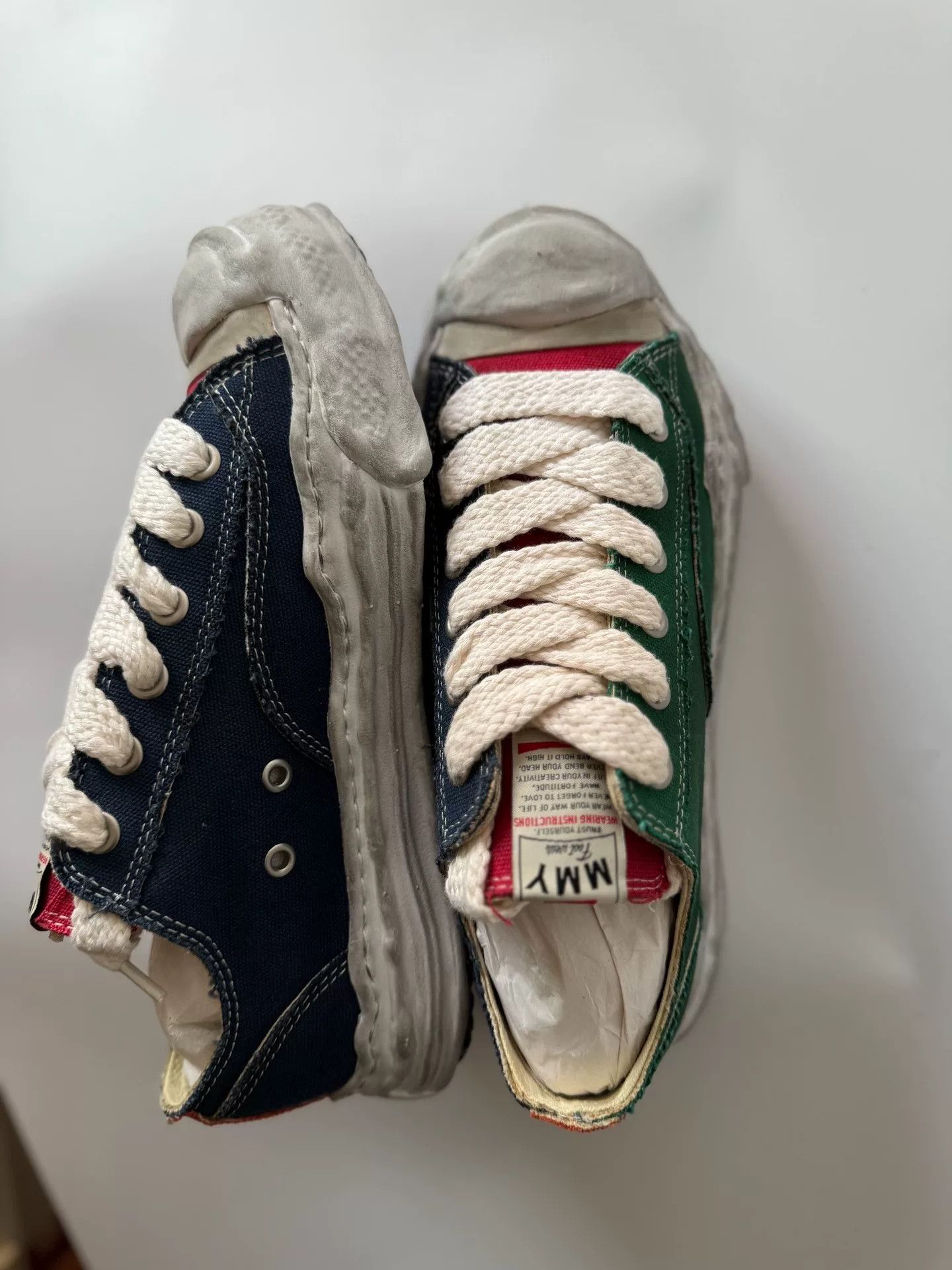 Maison MIHARA YASUHIRO Mihara Yasuhiro Distressed Dissolved Shoes Size US 9 / EU 42 - 5 Thumbnail