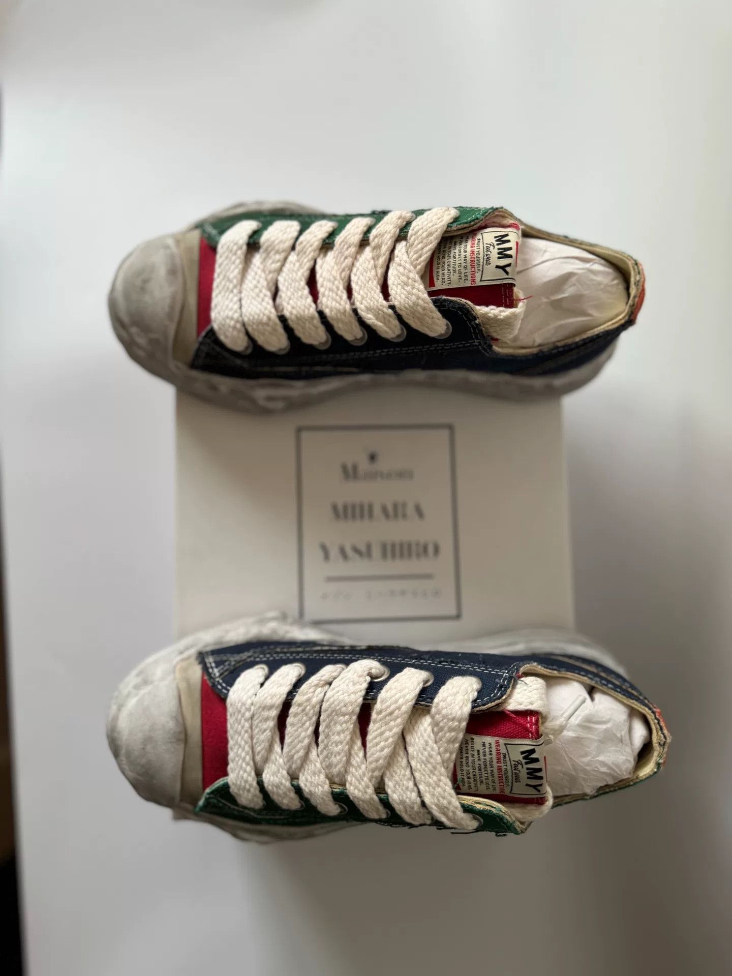 Maison MIHARA YASUHIRO Mihara Yasuhiro Distressed Dissolved Shoes Size US 9 / EU 42 - 7 Thumbnail