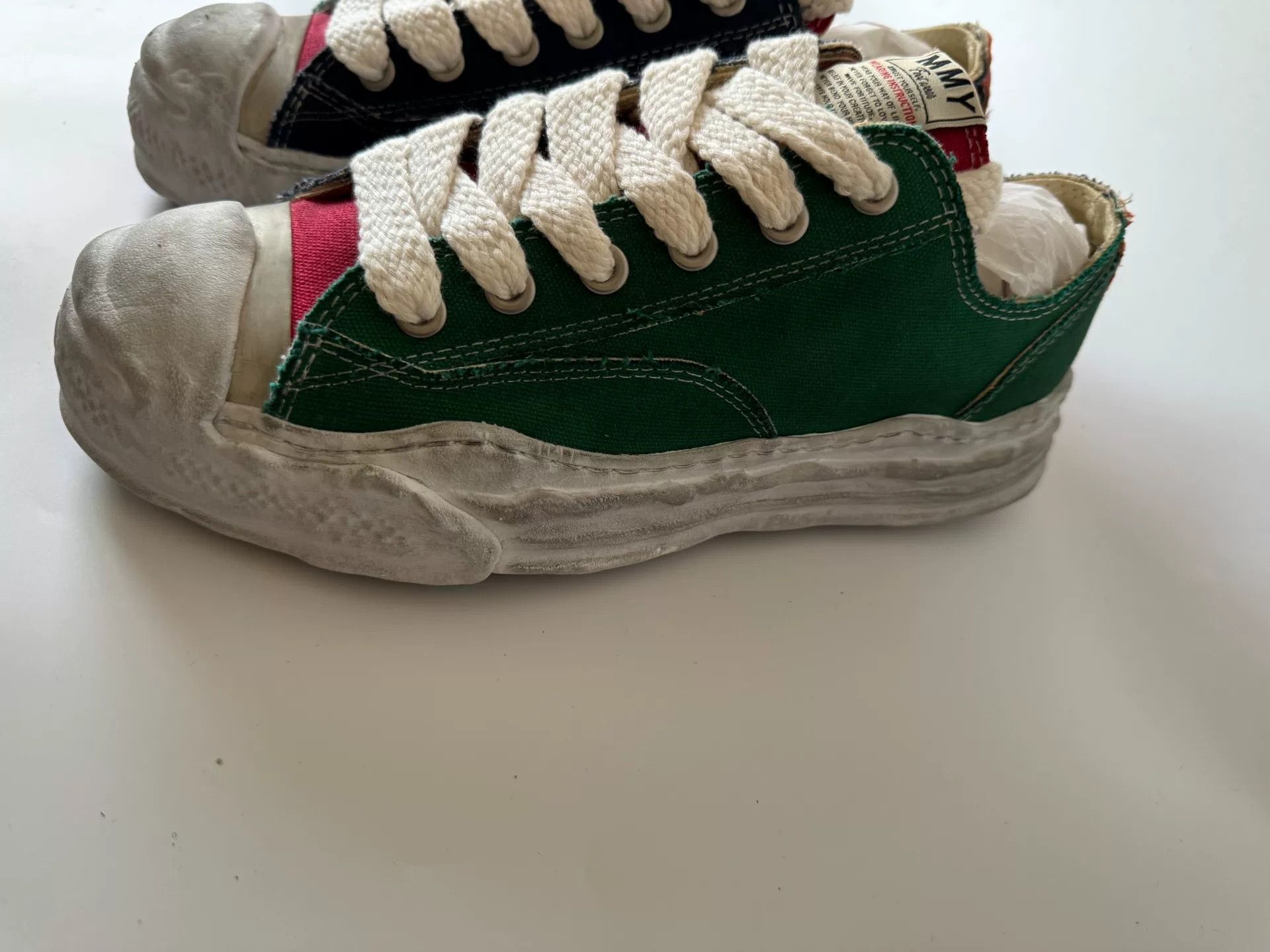 Maison MIHARA YASUHIRO Mihara Yasuhiro Distressed Dissolved Shoes Size US 9 / EU 42 - 3 Thumbnail