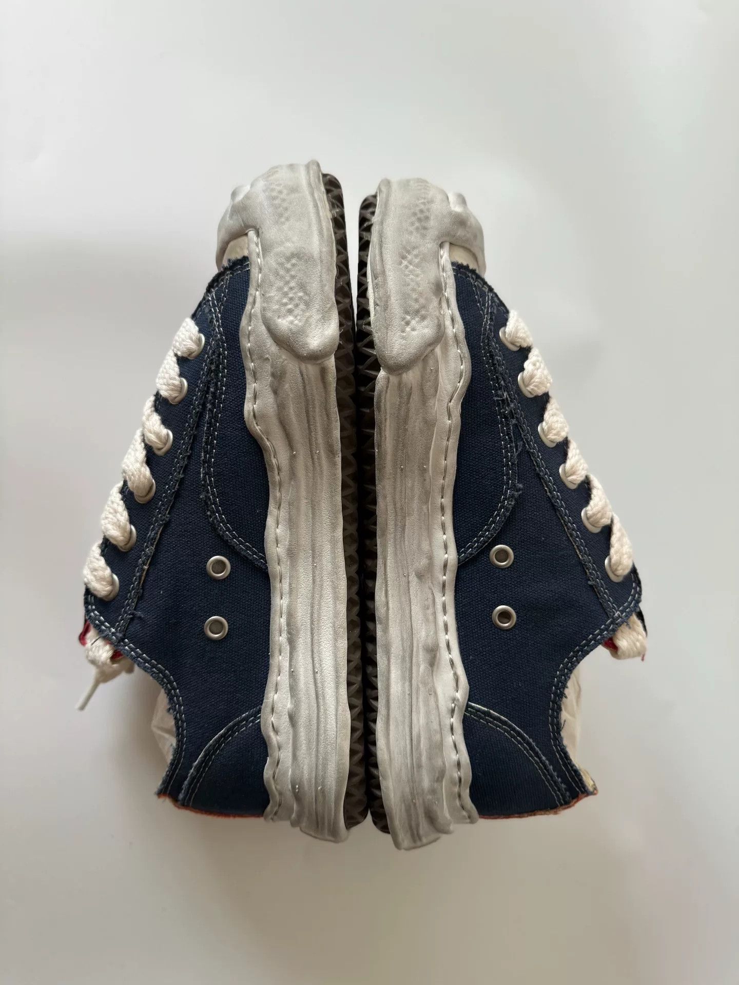 Maison MIHARA YASUHIRO Mihara Yasuhiro Distressed Dissolved Shoes Size US 9 / EU 42 - 8 Thumbnail