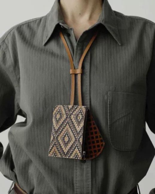 Niceness NICENESS 24AW Herringbone Vintage Loose Shirt Size US M / EU 48-50 / 2 - 9 Thumbnail