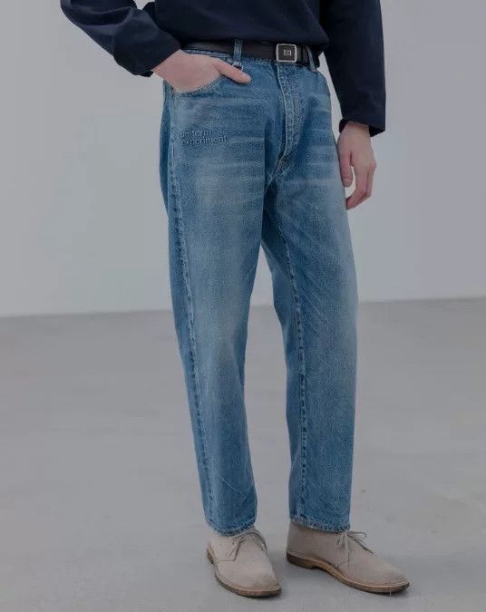 uniform experiment uniform experiment Damaged Denim Pants Size US 31 - 7 Thumbnail