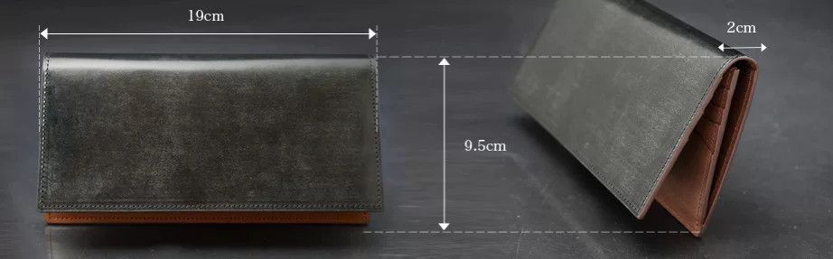 Other Japanese Handcrafted Cowhide Leather Wallet Size ONE SIZE - 8 Thumbnail