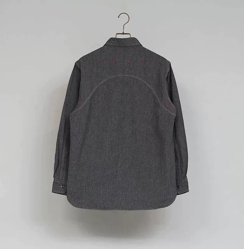 Nigel Cabourn Nigel Cabourn Classic Medical Shirt Size US M / EU 48-50 / 2 - 2 Thumbnail