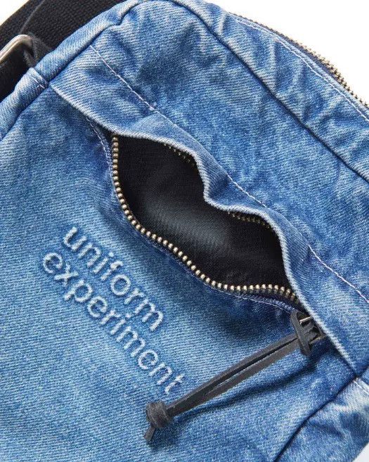 uniform experiment uniform experiment Denim Shoulder Bag Size ONE SIZE - 6 Thumbnail