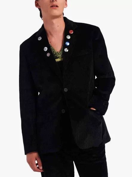 Raf Simons Raf Simons x Fred Perry Corduroy Blazer Size US L / EU 52-54 / 3 - 3 Thumbnail