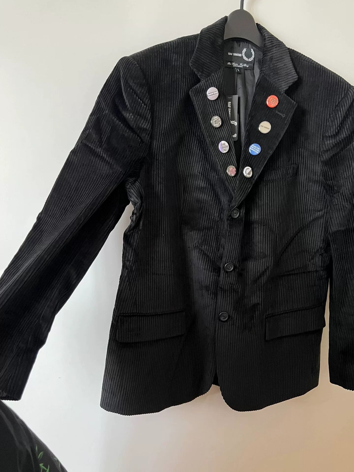 Raf Simons Raf Simons x Fred Perry Corduroy Blazer Size US L / EU 52-54 / 3 - 9 Thumbnail