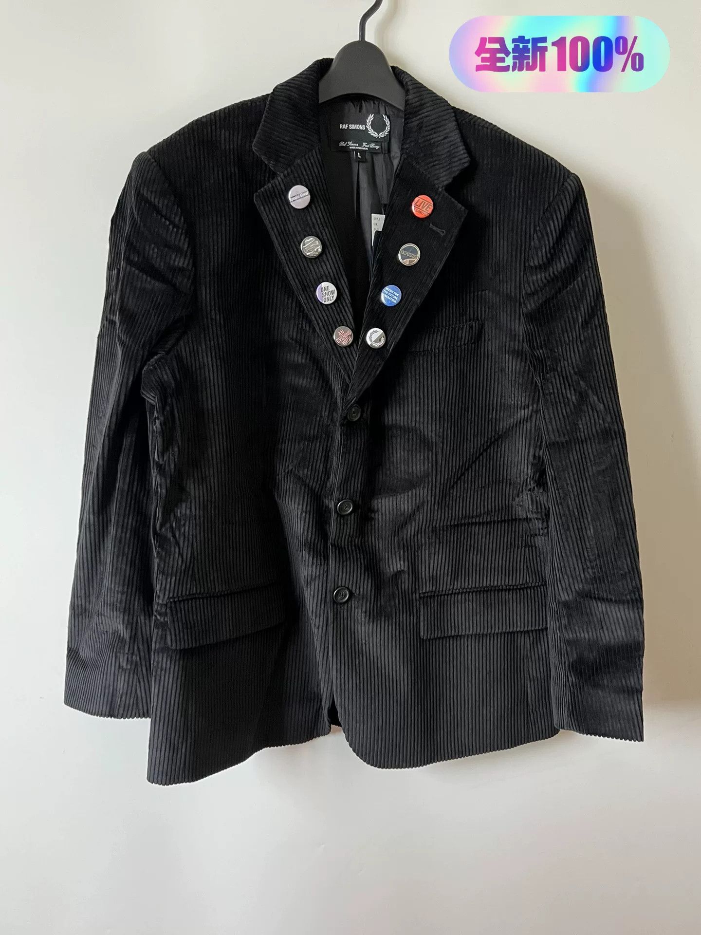 Raf Simons Raf Simons x Fred Perry Corduroy Blazer Size US L / EU 52-54 / 3 - 5 Thumbnail