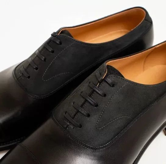 Forme D'Expression forme Long Vamp Balmoral Calf Leather Shoes Size US 6 / EU 39 - 4 Thumbnail