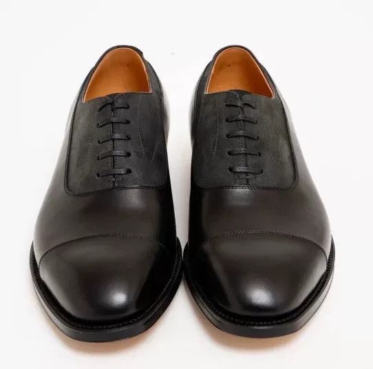 Forme D'Expression forme Long Vamp Balmoral Calf Leather Shoes Size US 6 / EU 39 - 5 Thumbnail