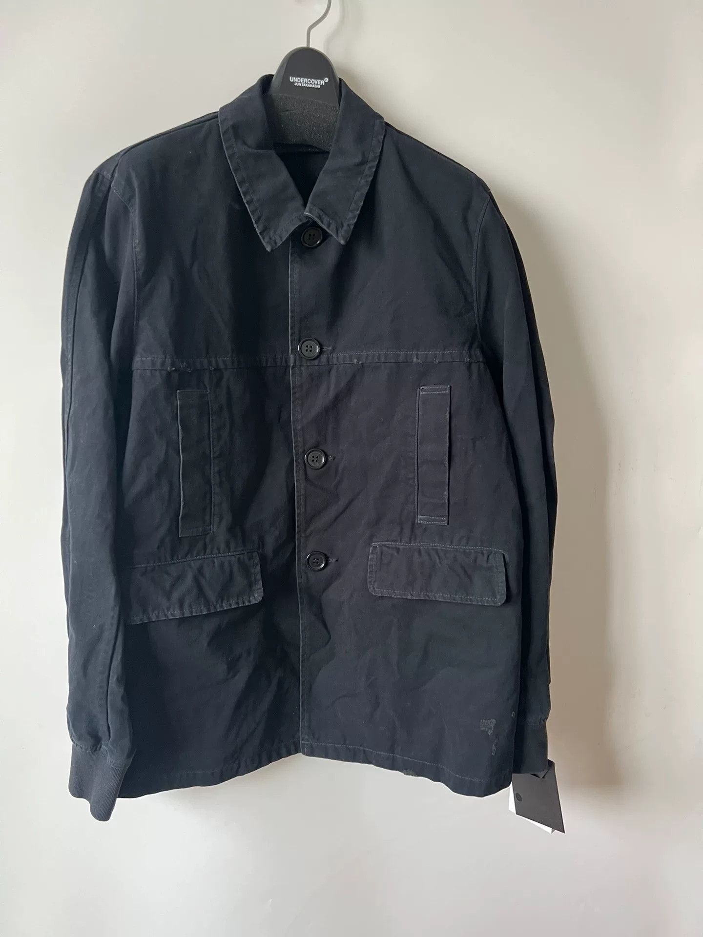 Undercover UNDERCOVER 24AW Distressed Retro Back Print Jacket Size US L / EU 52-54 / 3 - 5 Thumbnail