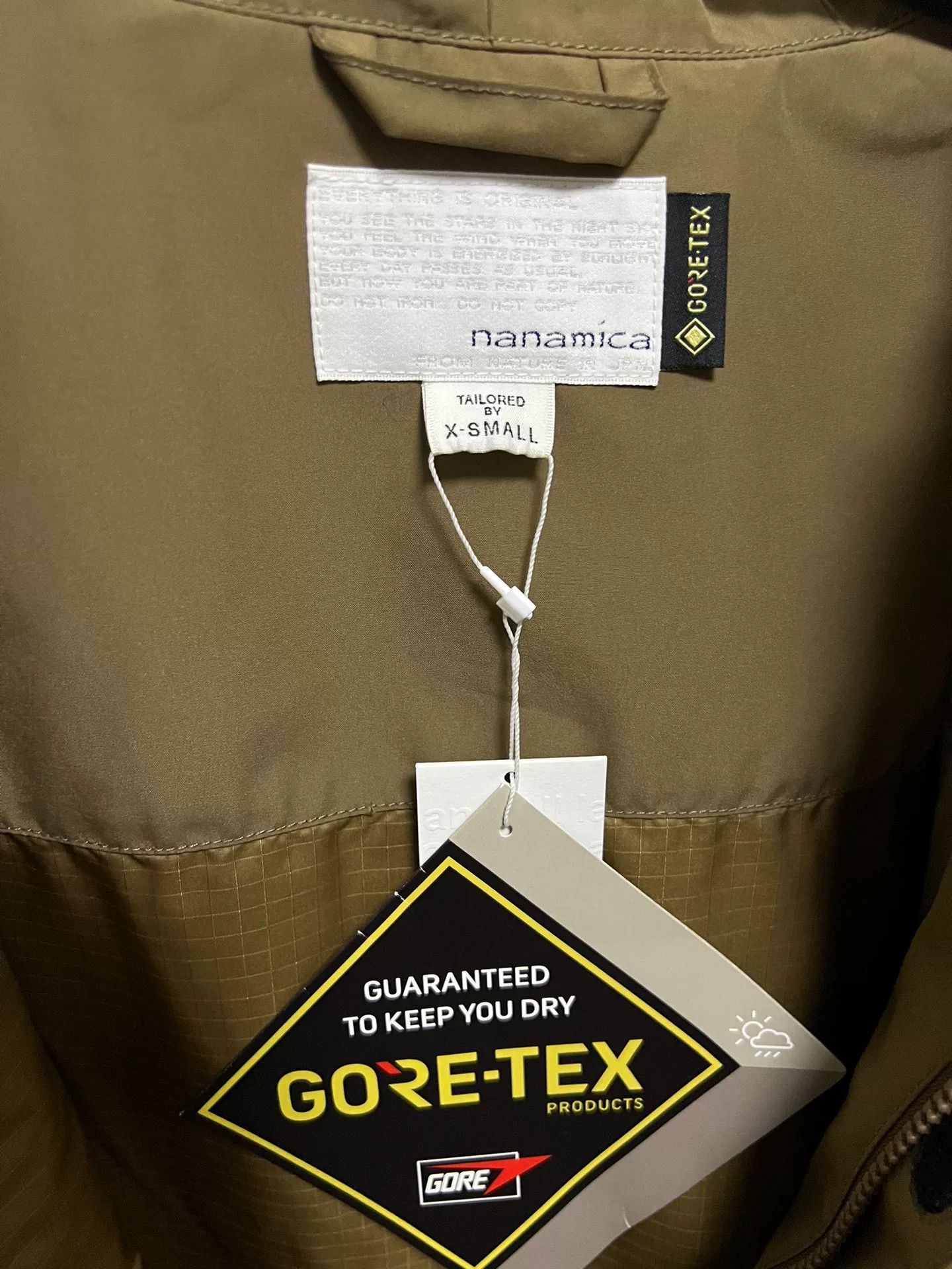 Nanamica nanamica GORE-TEX Lightweight Softshell Jacket Size US XS / EU 42 / 0 - 5 Thumbnail
