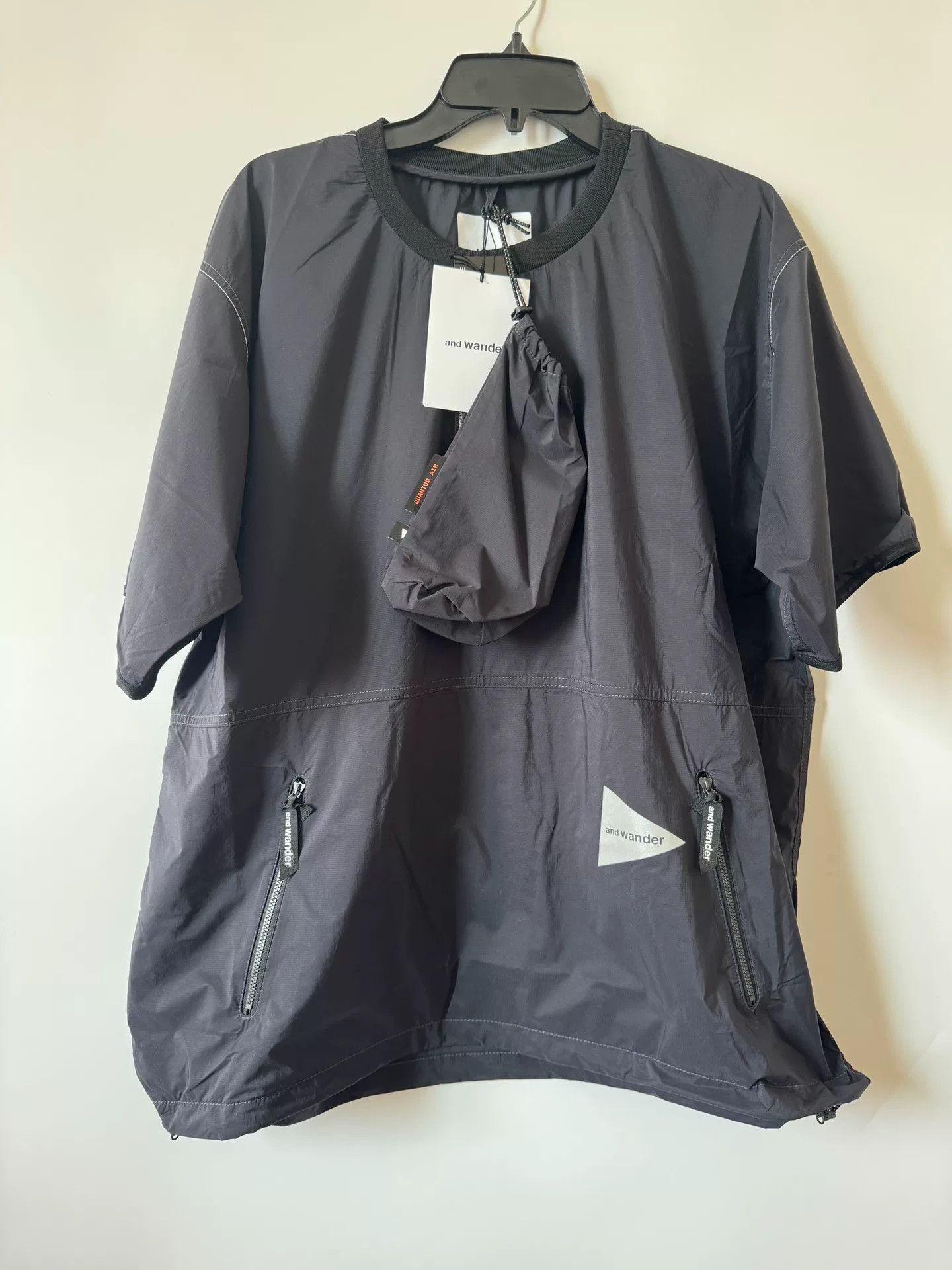 And Wander PERTEX Windproof Waterproof Short Sleeve T-shirt Size US M / EU 48-50 / 2 - 3 Thumbnail