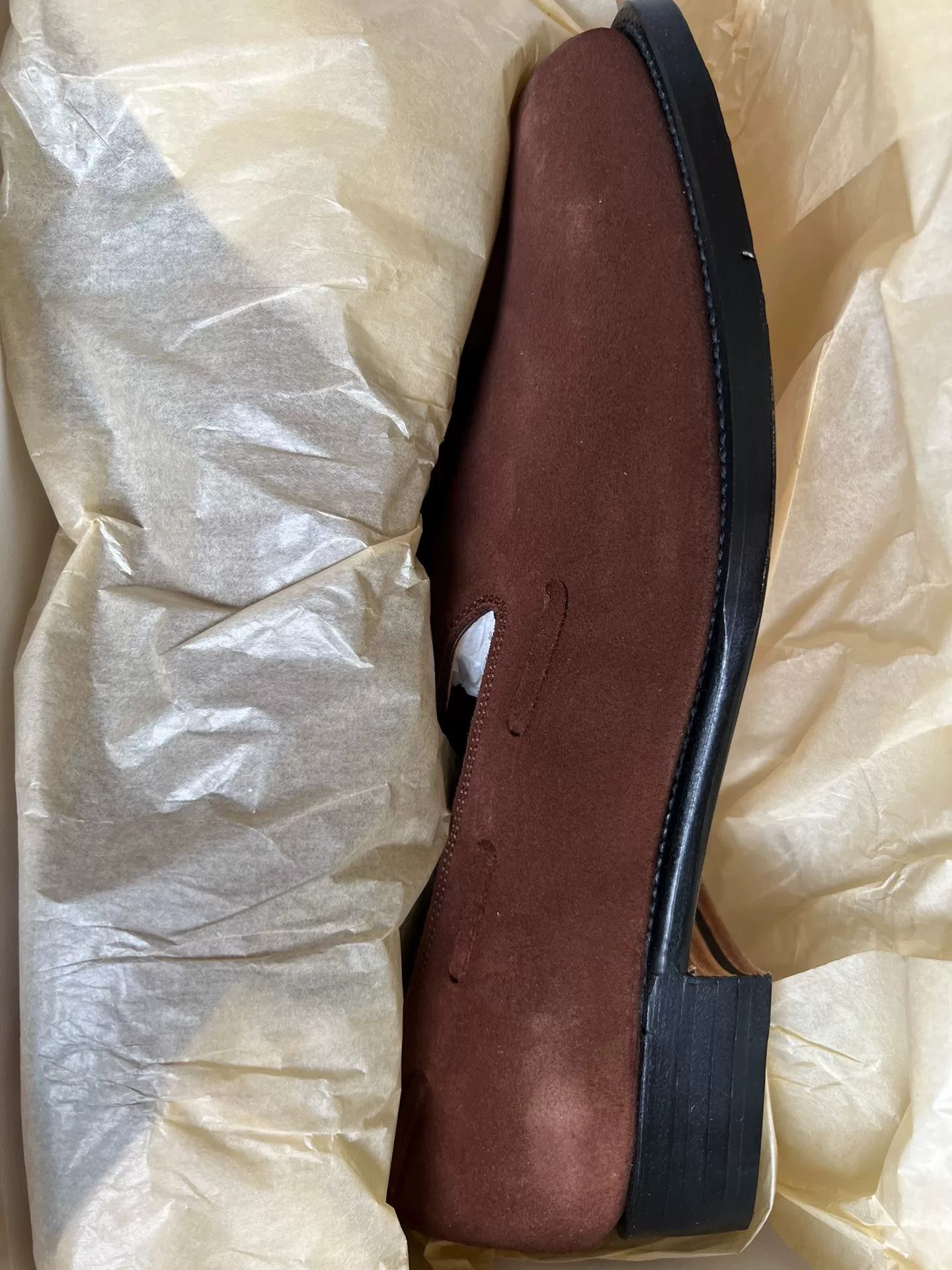 Forme D'Expression Forme Suede Tassel Loafer Shoes Size US 9 / EU 42 - 8 Thumbnail