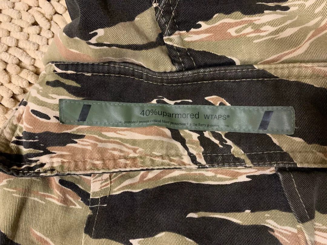 Wtaps WTAPS 12SS Jungle Chopped Tiger Stripe Shorts Size US 26 / EU 42 - 5 Thumbnail