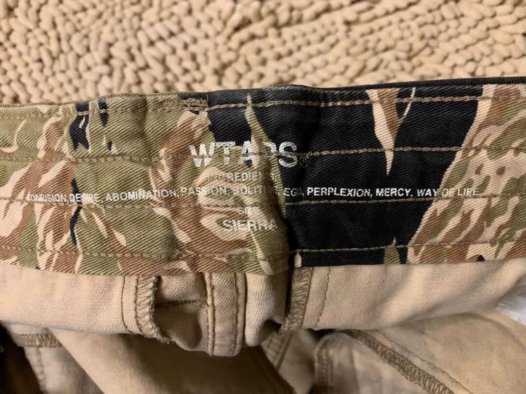 Wtaps WTAPS 12SS Jungle Chopped Tiger Stripe Shorts Size US 26 / EU 42 - 4 Thumbnail