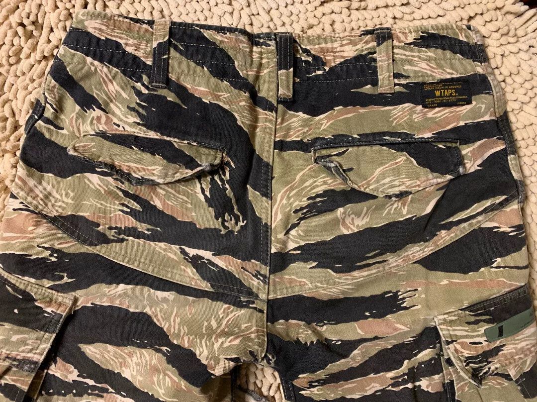 Wtaps WTAPS 12SS Jungle Chopped Tiger Stripe Shorts Size US 26 / EU 42 - 2 Thumbnail