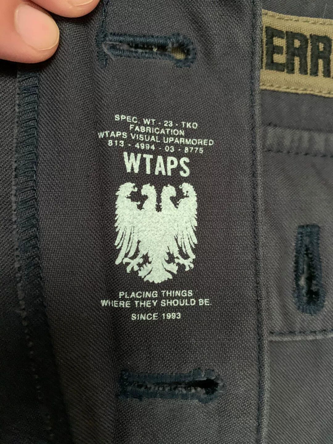 Wtaps WTAPS 15AW Jungle LS Two Pocket Navy S Size US S / EU 44-46 / 1 - 2 Thumbnail