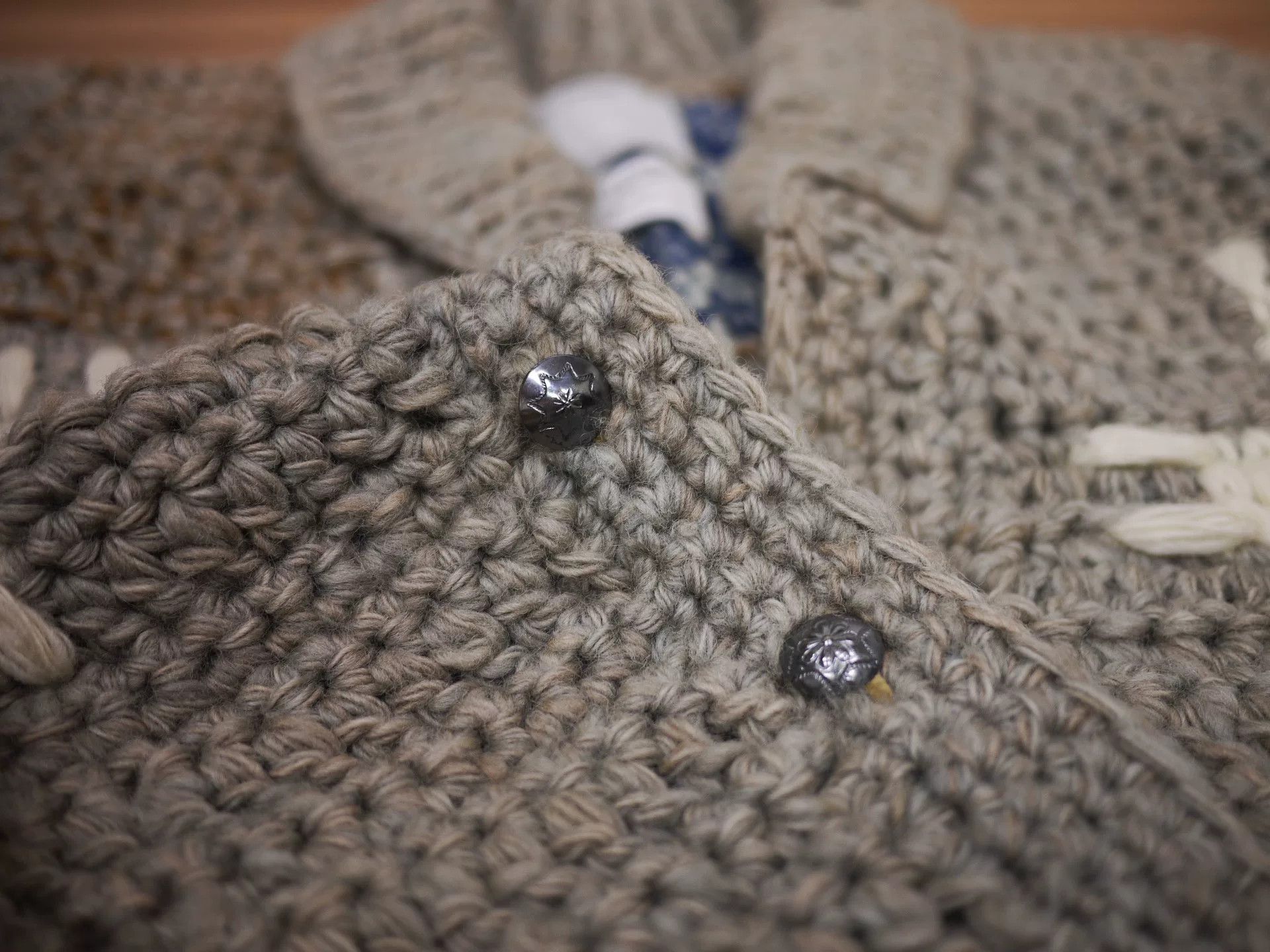 Visvim VISVIM FW13-14 CROCHET CARDIGAN Size US M / EU 48-50 / 2 - 3 Thumbnail
