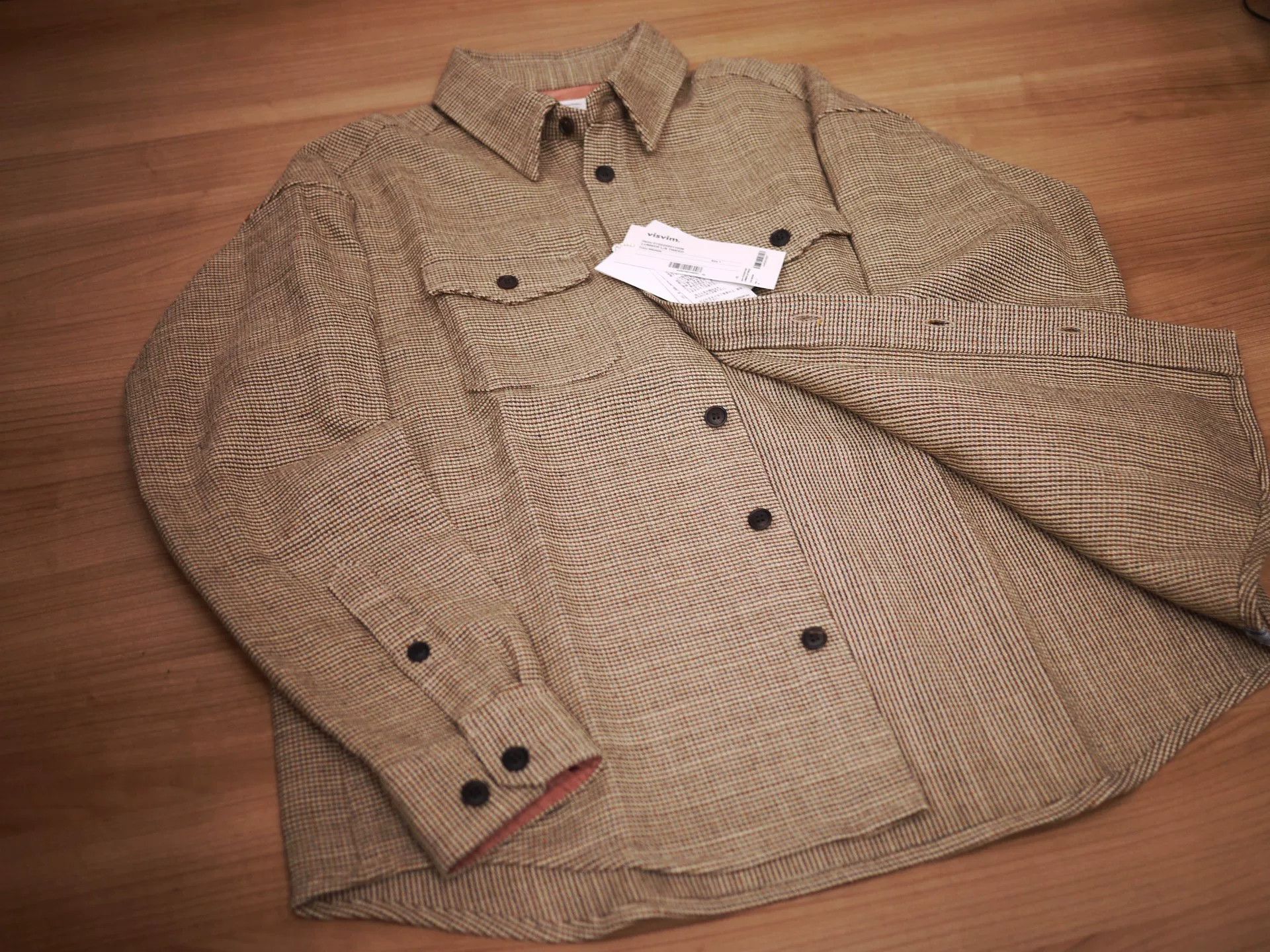 Visvim VISVIM LUMBER SHIRT TWEED Size US S / EU 44-46 / 1 - 6 Thumbnail