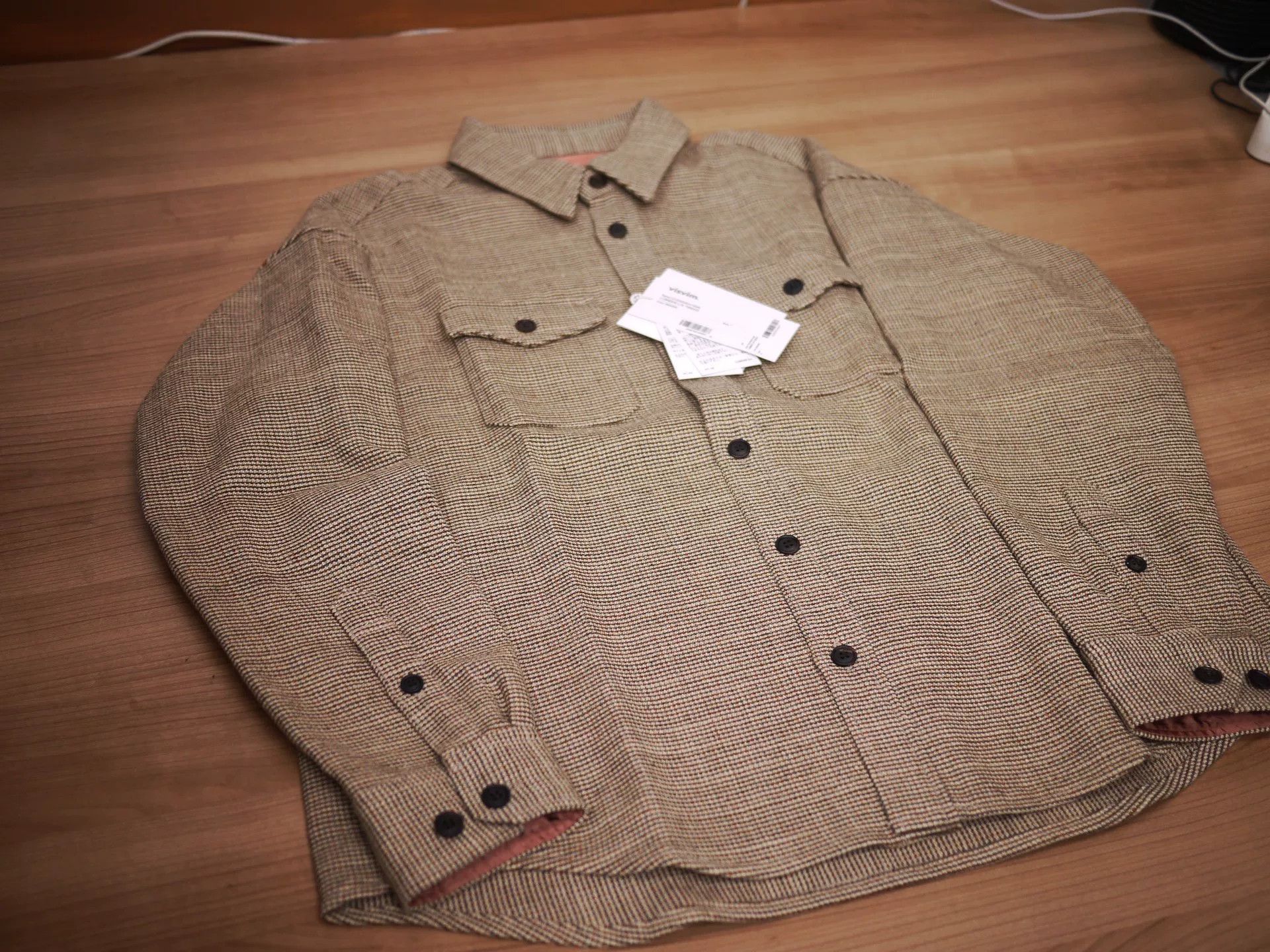 Visvim VISVIM LUMBER SHIRT TWEED Size US S / EU 44-46 / 1 - 2 Thumbnail