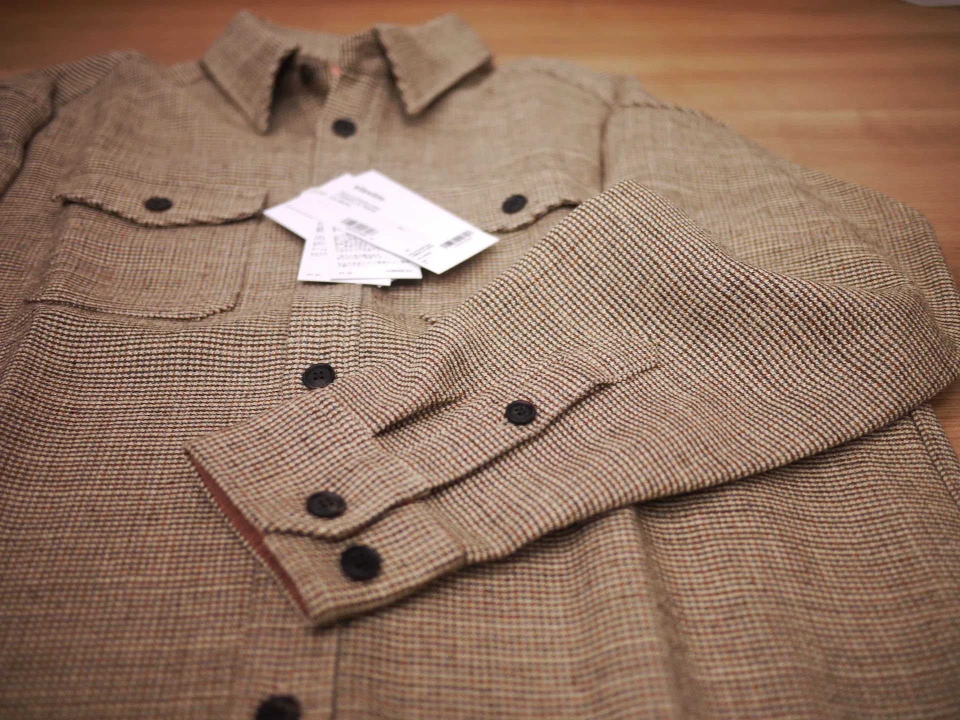 Visvim VISVIM LUMBER SHIRT TWEED Size US S / EU 44-46 / 1 - 5 Thumbnail