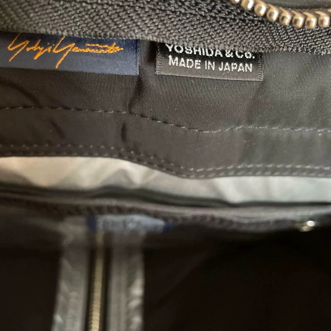 Yohji Yamamoto Yohji Yamamoto x Porter Black Shoulder Bag Size ONE SIZE - 7 Thumbnail