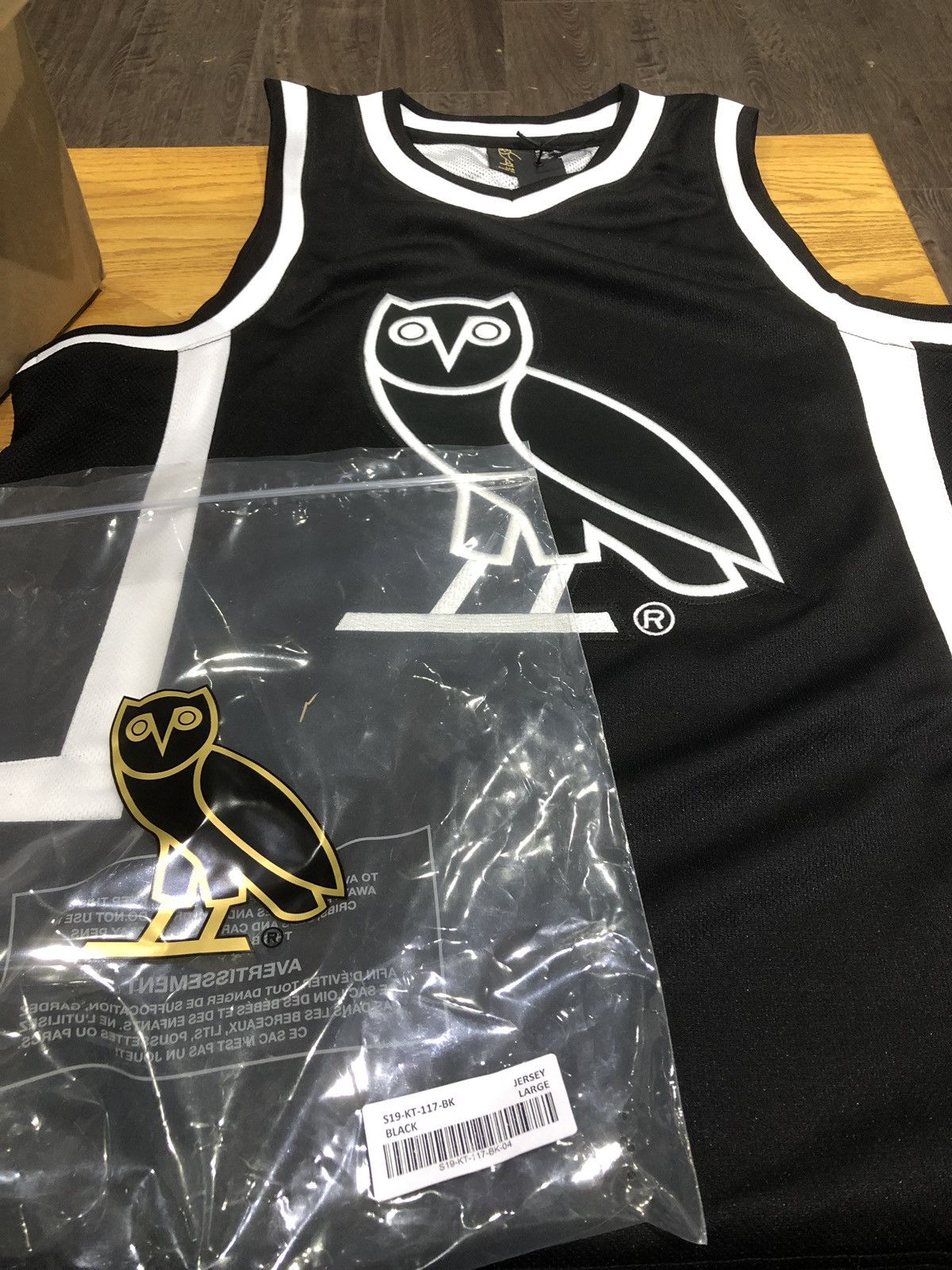 OVO OG Owl Basketball Jersey