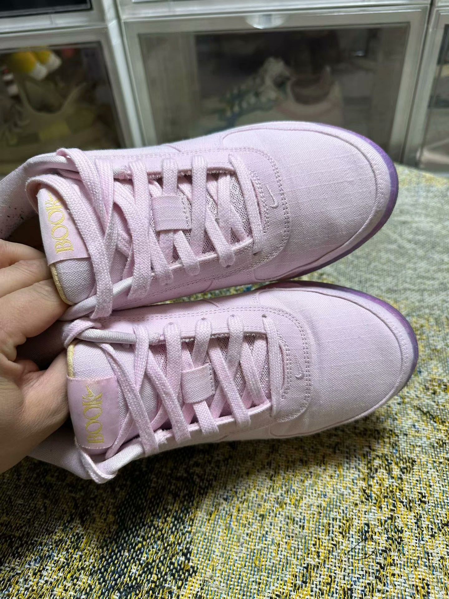 Nike Nike Basketball Pink Lowtop Sneakers 42 Men Size US 9 / EU 42 - 5 Thumbnail