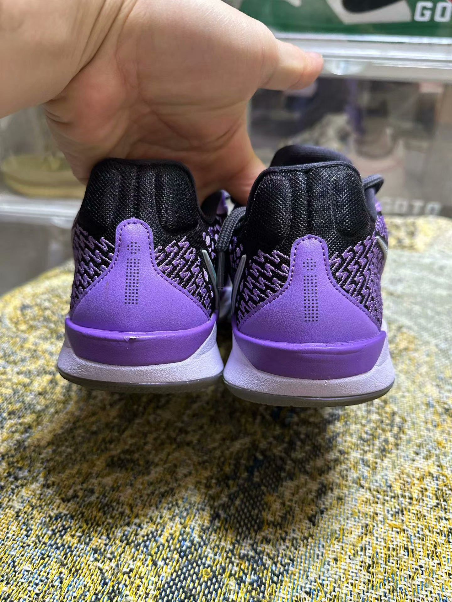 Nike Nike Basketball Purple Lowtop Sneakers 41 Men Size US 10 / EU 43 - 7 Thumbnail